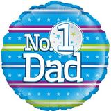 Oaktree 18inch Number 1 Dad - Foil Balloons